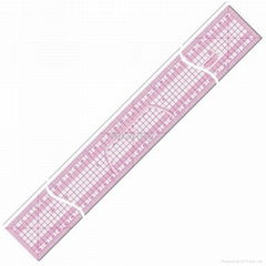 60CM TAILORS GRADING RULER,GARMENT GRADING RULER