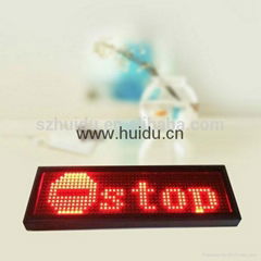 hot sales led name tag for factroy price