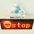 huidu hot sales led name tag for different colors HD-NT48B 4