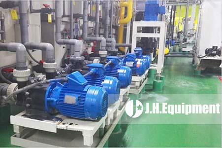 PTFE lined magnetic pump for chemical process