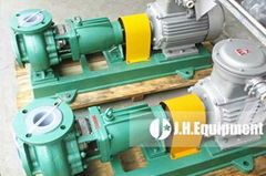 centrifugal pump PTFE lined stainless steel