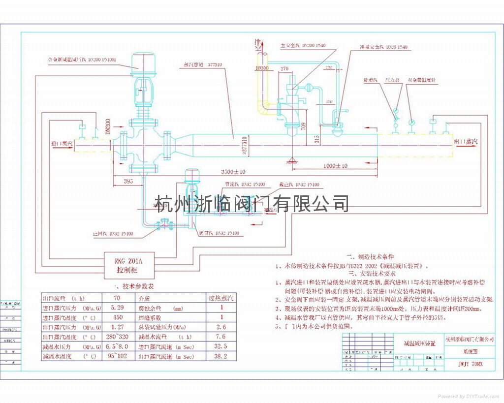 電廠用減溫減壓器