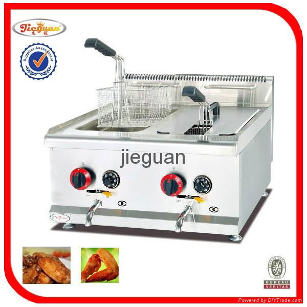 Gas Fryer /Gas Fryer with Temperature Controller in China