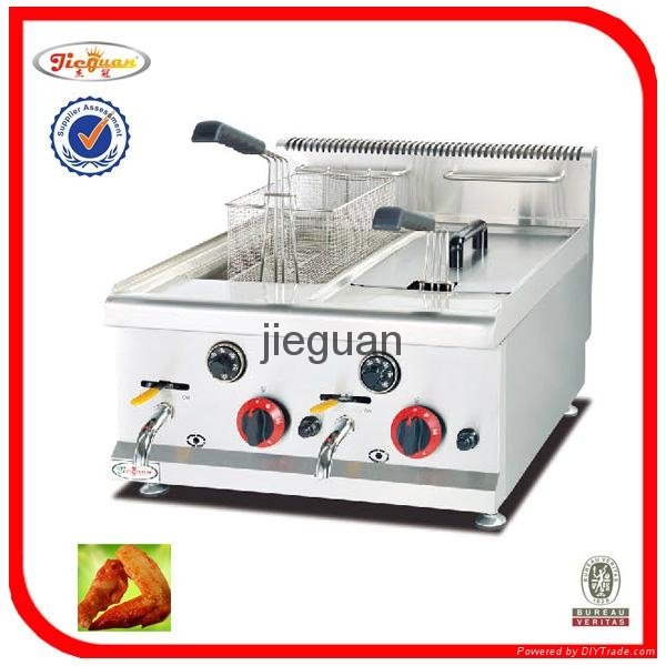 Gas Fryer /Gas Fryer with Temperature Controller in China 2