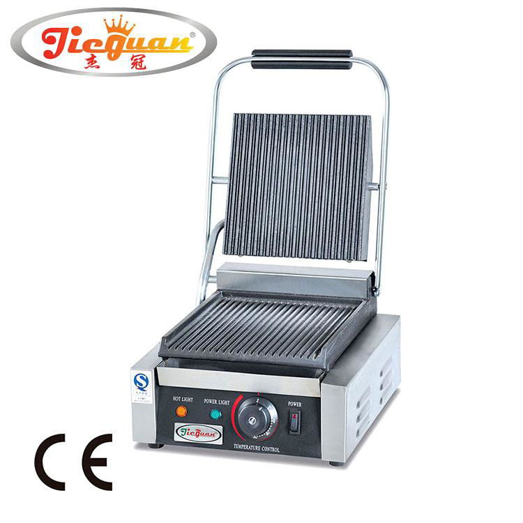 Electric Stainless Steel contact grill EG811 JIEGUAN (China