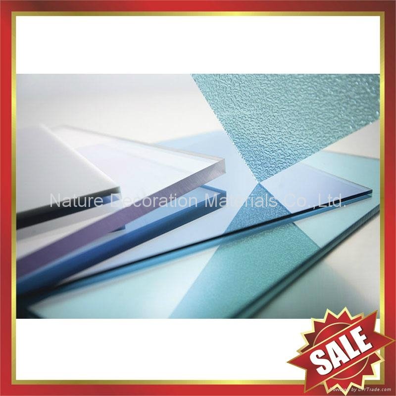 polycarbonate pc solid roof sheet sheeting plate panel board 4