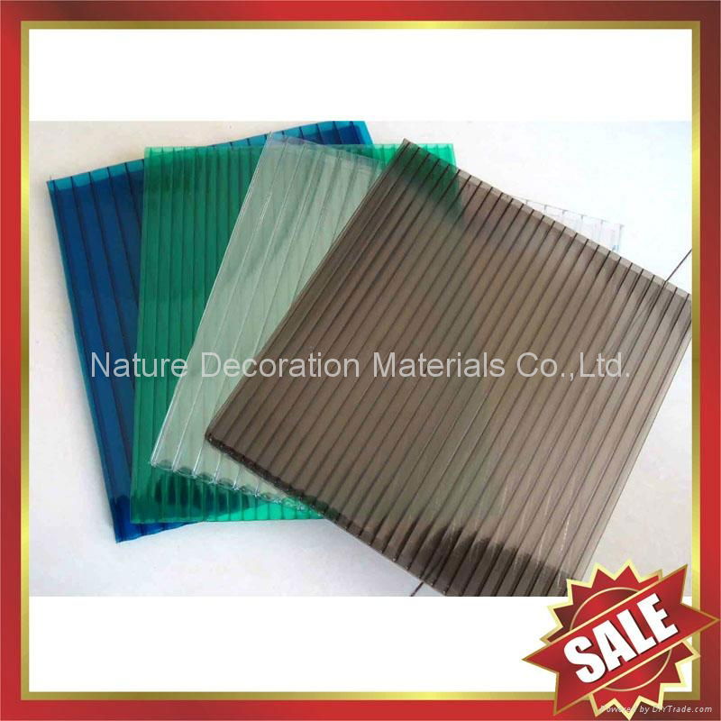 hollow multi wall pc polycarbonate roofing sheet sheeting panel board plate 3