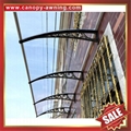 Merican DIY pc polycarbonate canopy awning rain sun cover shield for door window 4