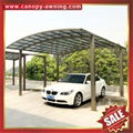 parking polycarbonate pc aluminum aluminum alloy carport car port shelter canopy 2