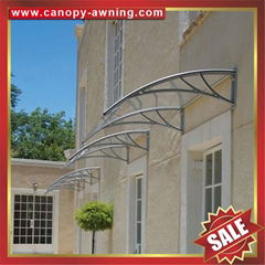 outdoor diy pc polycarbonate house window Door canopies cover Canopy awning