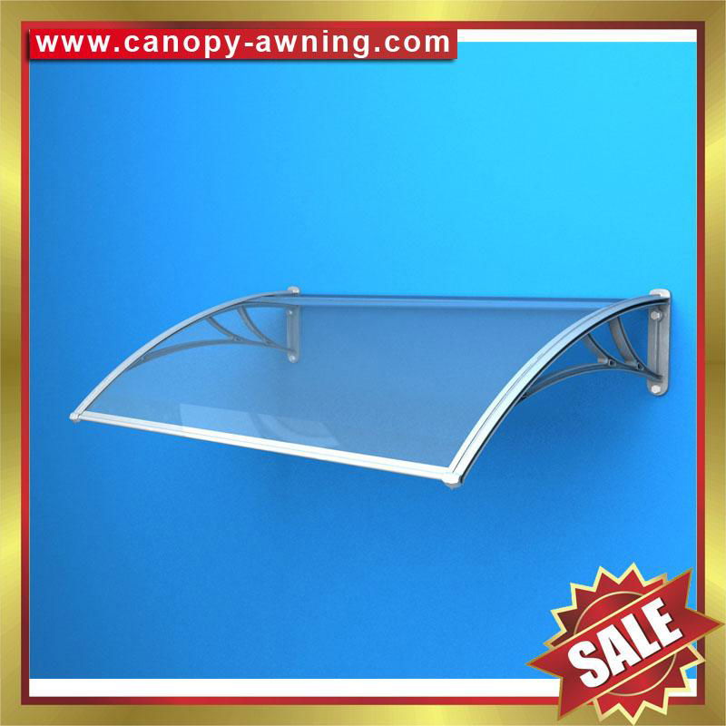 outdoor diy pc polycarbonate house window Door canopies cover Canopy awning 4