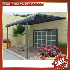 house patio terrace door window pc polycarbonate aluminum canopy awning shelter