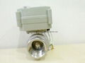 3/4" NPT Stainless steel Motorized ball valves for water filter system 2