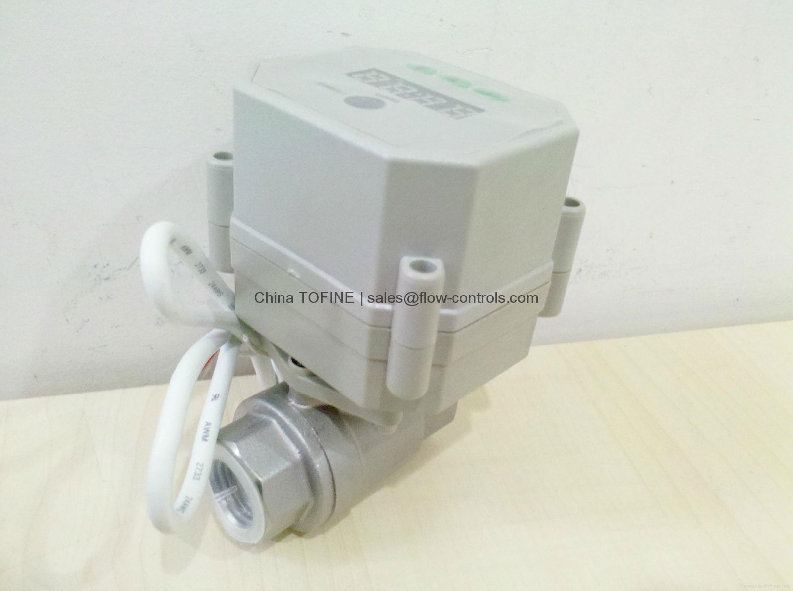 Timer control motorized ball valves in China  2