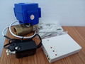 Water leak alarm & automatic shut off system