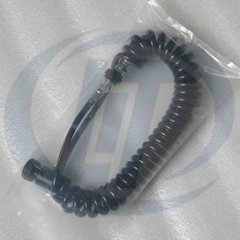  Paintball Coiled Remote Hose with slide check