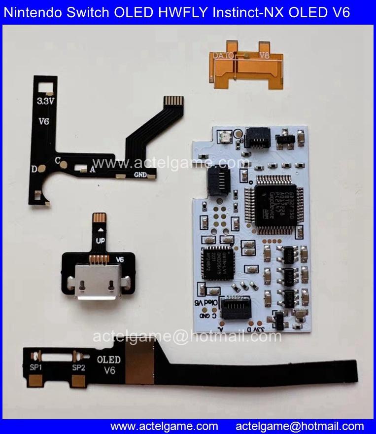 NS Switch HWFLY SX Core Lite OLED Picofly hacking chip actelgame actelgame hotmail com