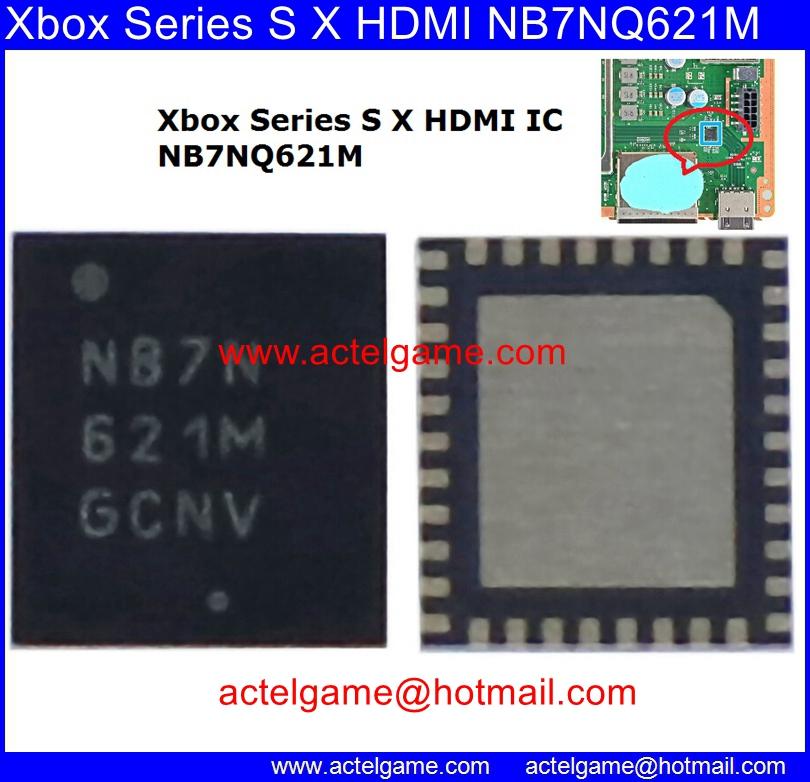 Xbox ONE HDMI SN75DP159 XBOX ONE X HDMI TDP158 NB7N621M repair parts 5