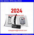 R4iSDHC R4 SDHC dual core RTS lite silver gold 2023 2024