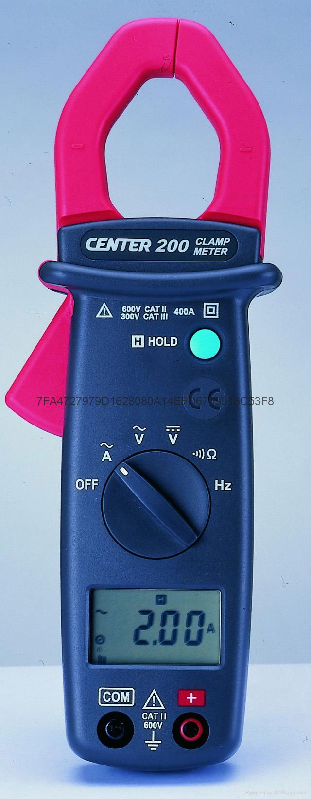 CENTER 200-Small Clamp Meter (AC) 2