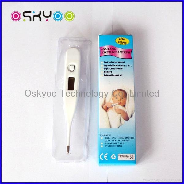 High Accuracy Digital Flexible Baby Thermometer 3