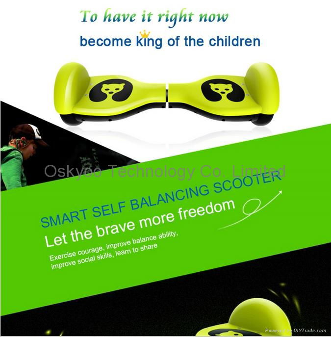 New Kids Smart Balance 2 Wheels Electric Hoverboard Scooter 3