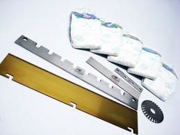 Industrial knives and blades for Hegiene and Tissue