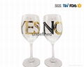 Handpaint Wine Glass