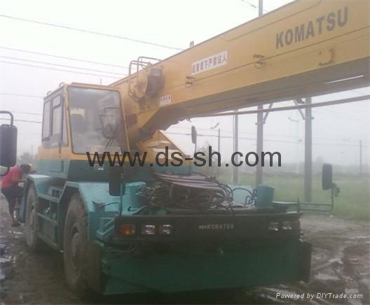 sale used Komatsu 25T Terrain Crane 