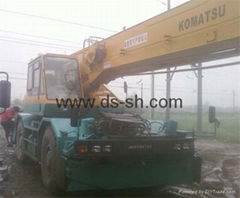 sale used Komatsu 25T Terrain Crane