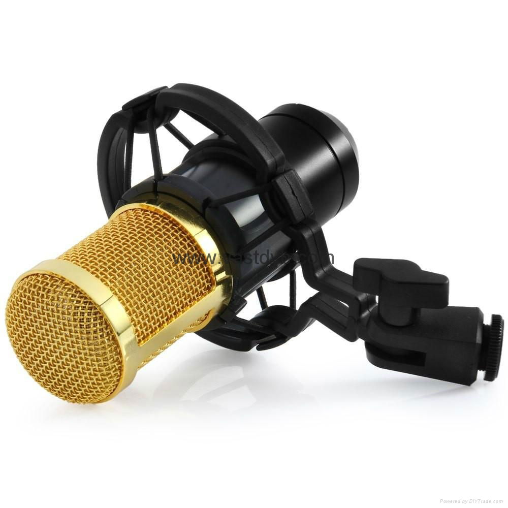  BM - 800 Dynamic Condenser Wired Microphone Mic Sound Studio for Recording Kit  3