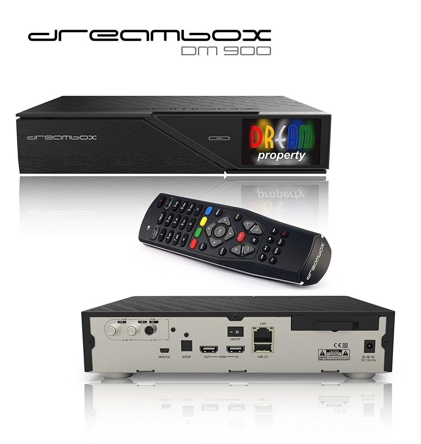 dm900hd 4k E2 DVB-S2/C/T2 Tuner dm 900 UHD 4GB Flash 2GB RAM 2160p PVR Linux TV 