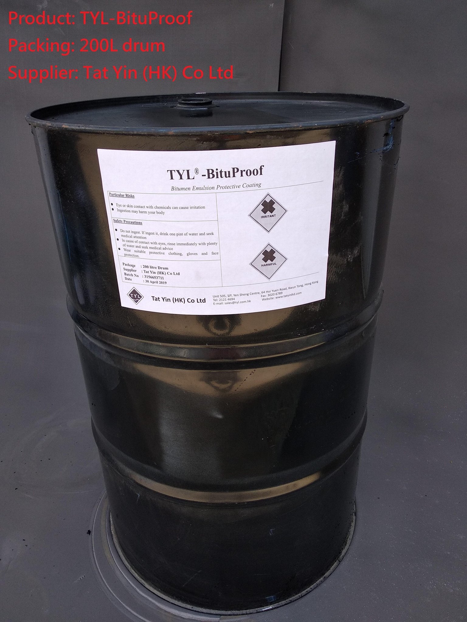 Bitumen Emulsion Foundation Protection Coating 3