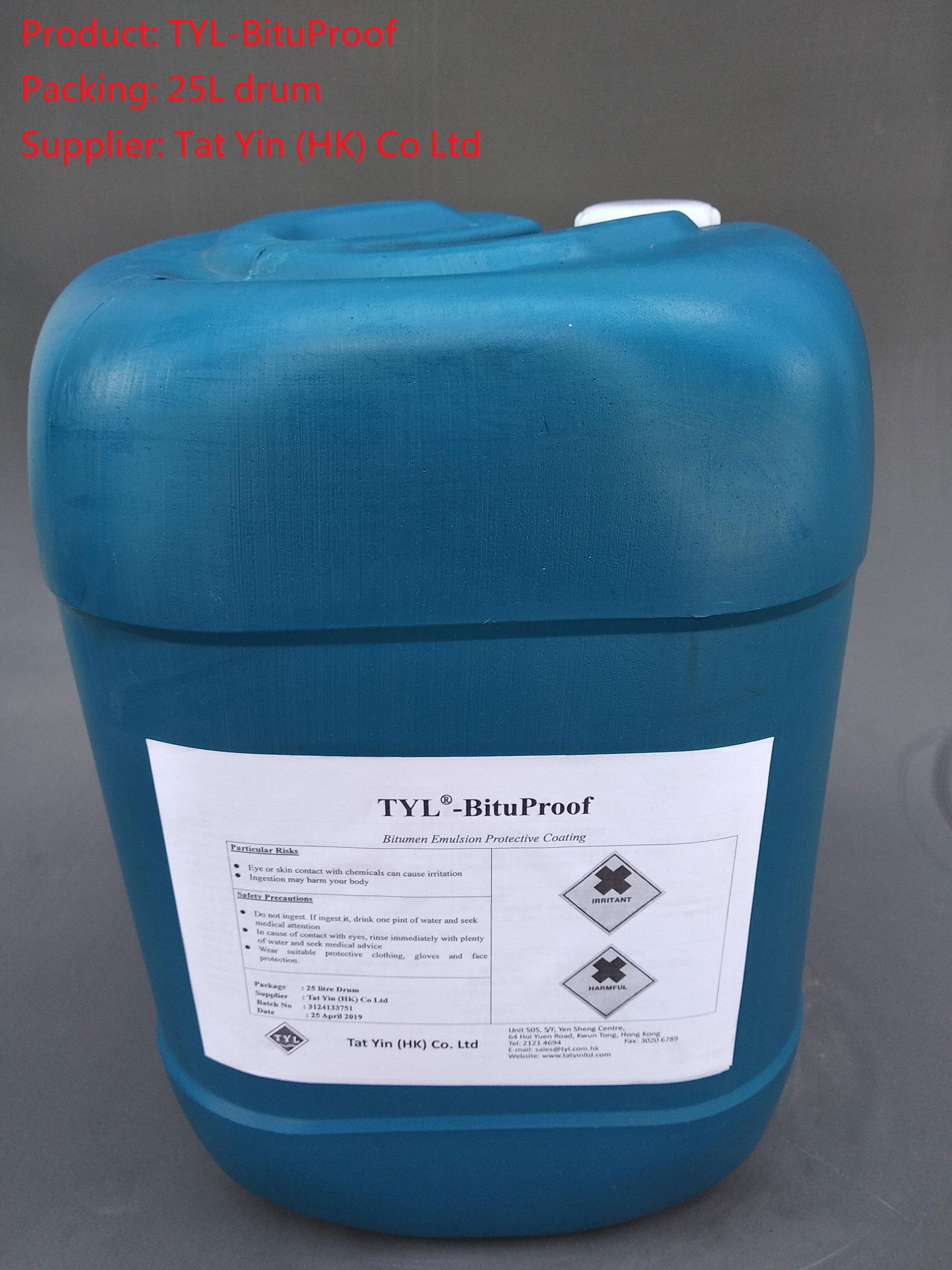 Bitumen Emulsion Foundation Protection Coating 4