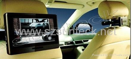 9 inch active headrest car dvd with 32bit game+With Touch Screen