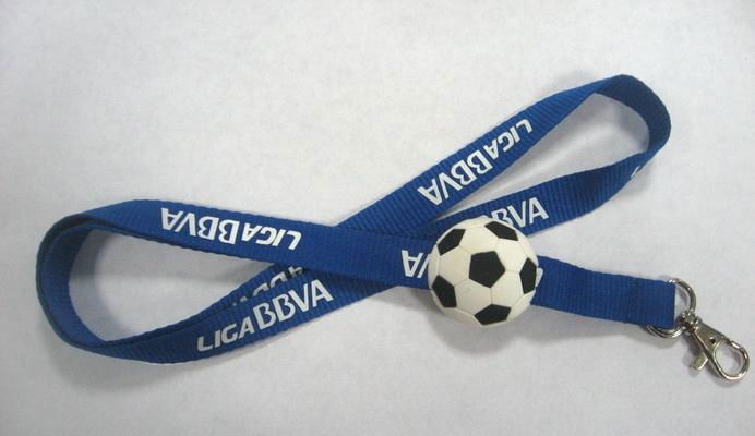 pvc ball lanyard 2