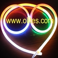 24V 120V 220V Round 360 Degree Flex LED Neon Rope Light 1