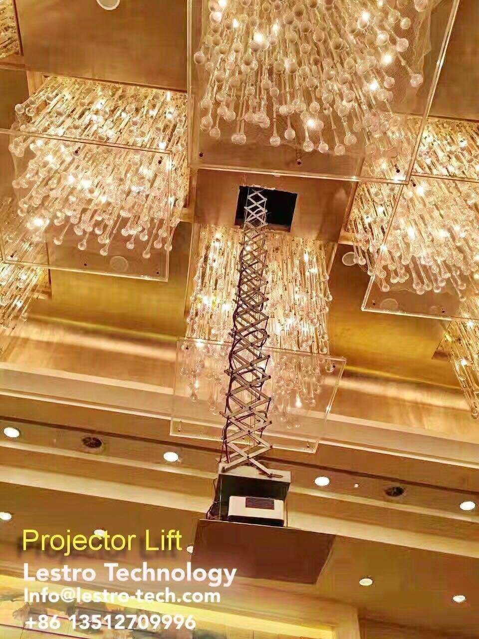 Motorized Projector Lift –B5 Series Load up to 220Ibs, 1.5M to 10M Travel 5