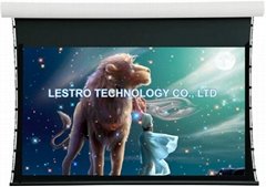 Lestro Sleek Electric Tab Tension Projection Screen