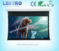 Lestro Sleek Electric Tab Tension Projection Screen 2