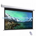 Lestro Convenient and Sleek Electric Projection Screen