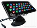 LED Wall Washer 36x1W, Square, DMX Programmable