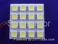 16 SMD5050 LED Circuit Board with Connectors