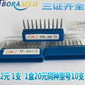 Dental diamond burs for high speed