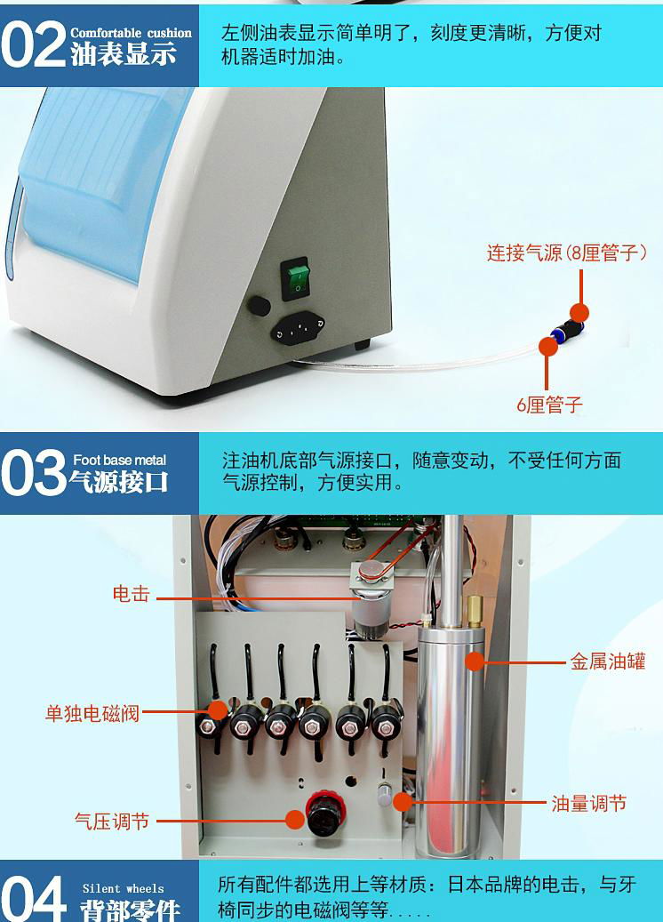 Dental handpiece Lubricant Device CE Q0010 4