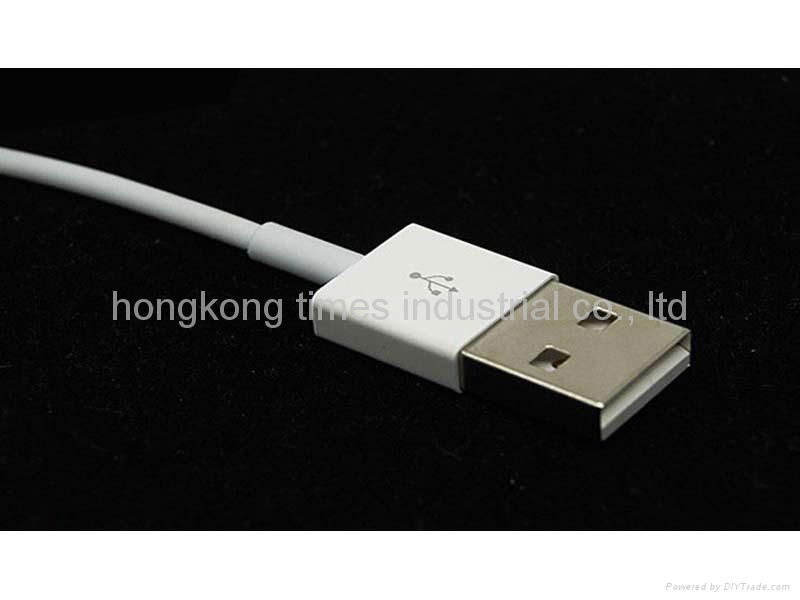 usb data cable for iphone 5 , white usb cable 4