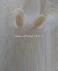 Natural Knotty Pine Wood Veneer Sheet