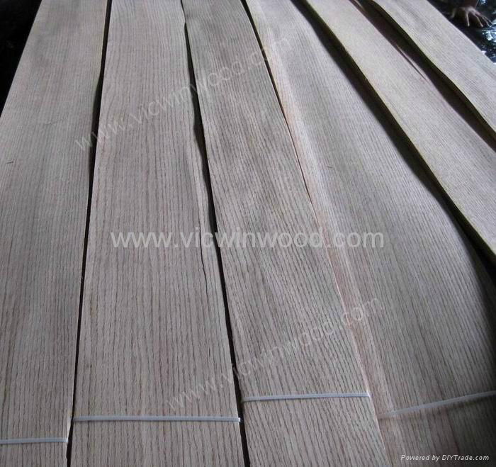 natural red oak wood veneer sheet