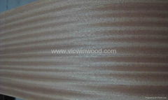 sliced cut sapele wood veneer sheet(natural sapelli wood veneer)