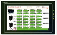 廣州竣達廠家直供觸摸式智能電池巡檢顯示屏